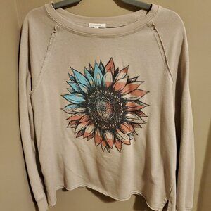 Maurices long sleeve light sweatshirt medium